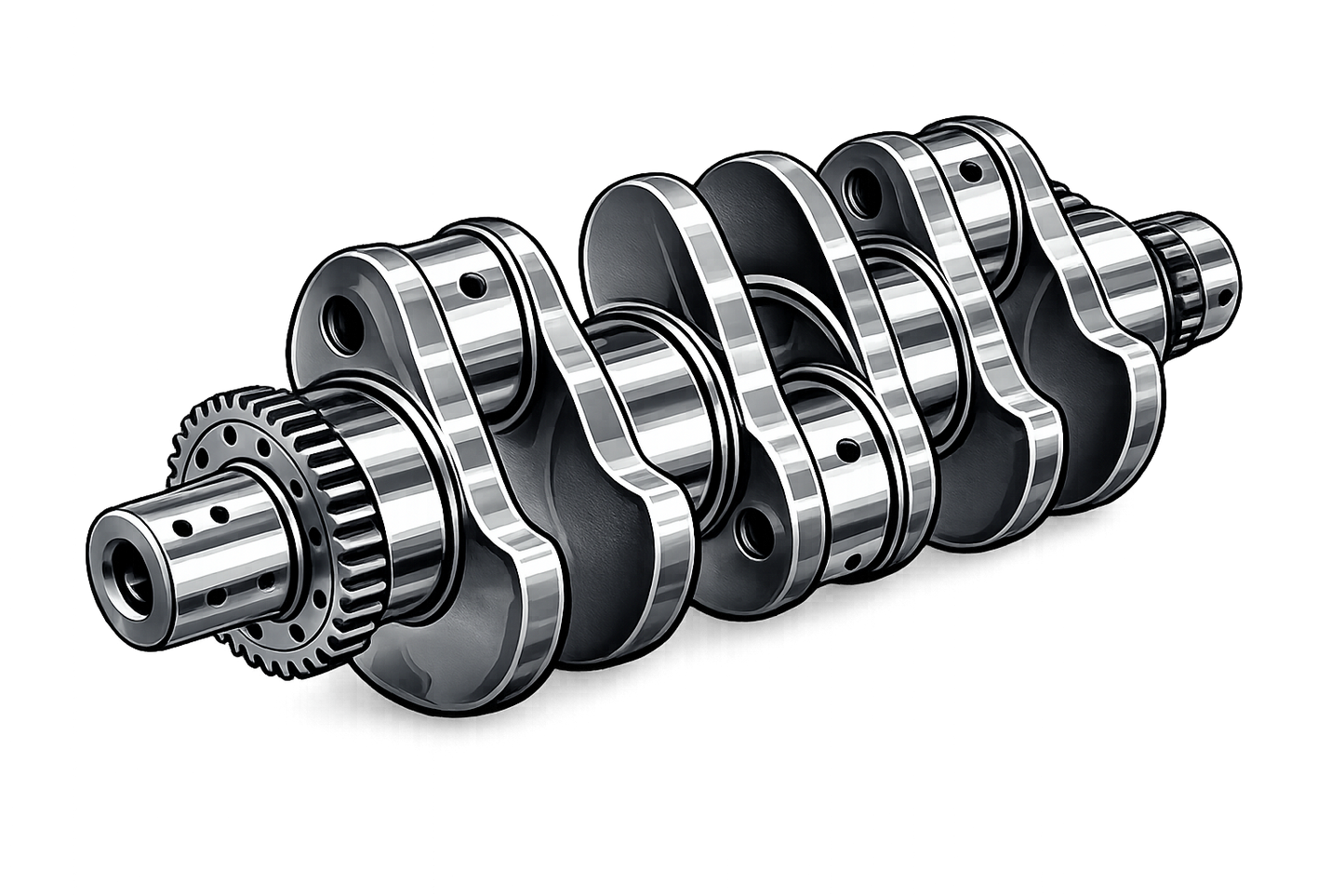 50030006 CIGÜEÑAL PARA MERCEDES OM642 3.0D