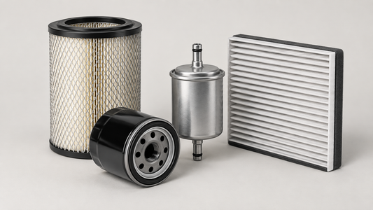 Filtros de aire, aceite, combustible y habitáculo para motor