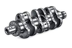 50030027 CIGÜEÑAL PARA BMW N47 1.6D