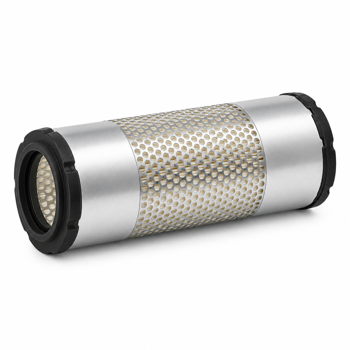 Filtro de aire Fleetguard AF25290 en posición horizontal